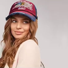 250th Anniversary USA Hat 250 Year American Patriotic Retro Baseball Caps United States Adjustable Embroidered Cap America Gifts